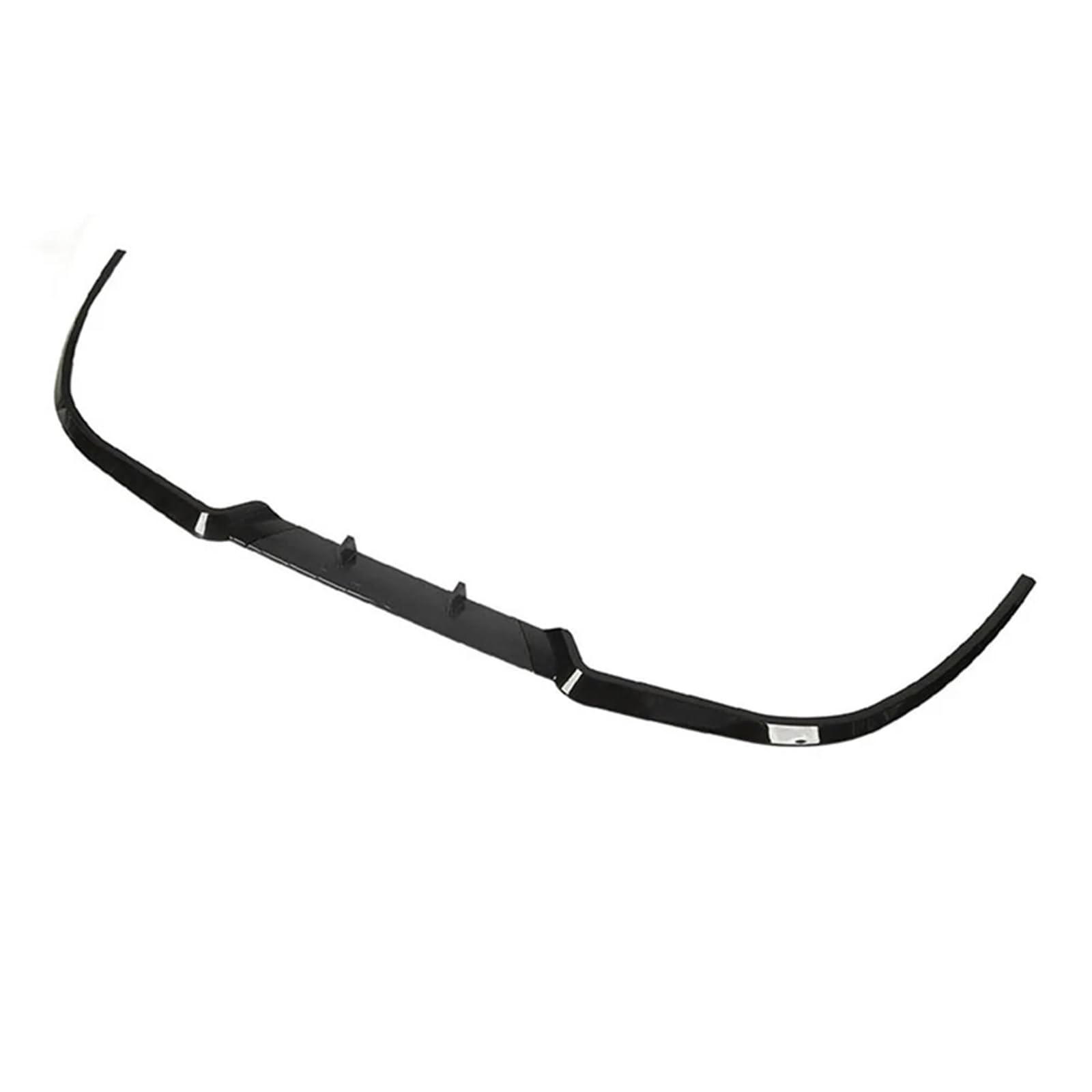 Uniwersalny przedni zderzak Spoiler Podbródek Spódnica Splitter Body Kit Zewnętrzna dekoracja przedłużająca Warga rozdzielacza zderzaka(A All Balck)