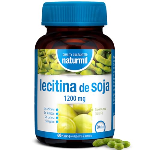 Lecitina de soja 1200 mg, 60 perlas, DietMed