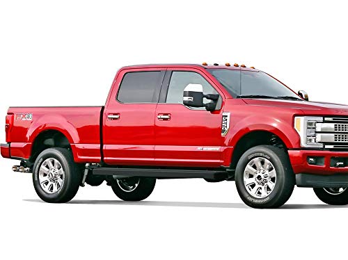 Aps Iboard (Black Powder Coated 5 Inches) Running Boards Nerf Bars Side Steps Step Rails Compatible With Ford F250 F350 Super Duty 1999-2016 Crew Cab #TOP5