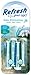 Car Air Freshener, Vent Stick, Summer Breeze & Alpine Meadow Scents, 4-Pk.