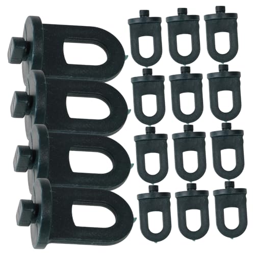 Sosoport 100pcs Greenhouse Durable Clips for Easy Plant Support and Display Tool Installation Reliable Greenhouse Supplies for Hanging Plants