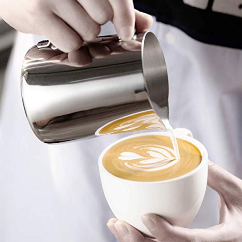 Sms Homeware Stainless Steel Milk Frothing Jug || Size - 600 ml