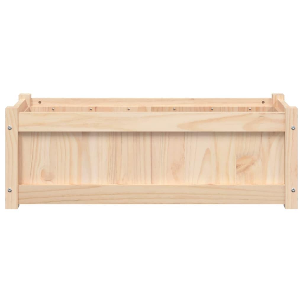 Générique Sadzarka na rośliny z litego drewna sosna 90x31x31 cm