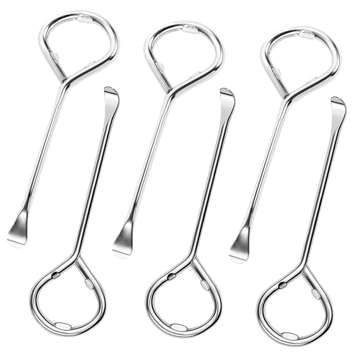 6 PCS Stainless Steel Bottle and Paint Can Openers