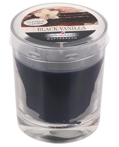 Wiedemann Duftkerze im Glas Black Vanilla 79/65 mm, ca. 26 h