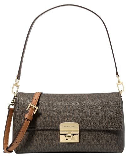 Michael Kors Addie Medium Convertible Pouchette Crossbody Bag