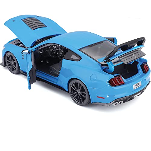 Maisto Ford Mustang Shelby GT500 2020 1:18 azul miniatura 2