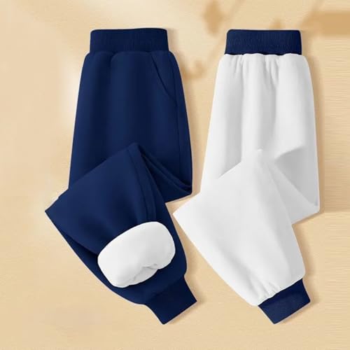 Baggy Sweatpants for Teens Girls Trendy 2025 Soft Athletic Joggers Warm Thick Pants Winter Fashion Kids Clothes3