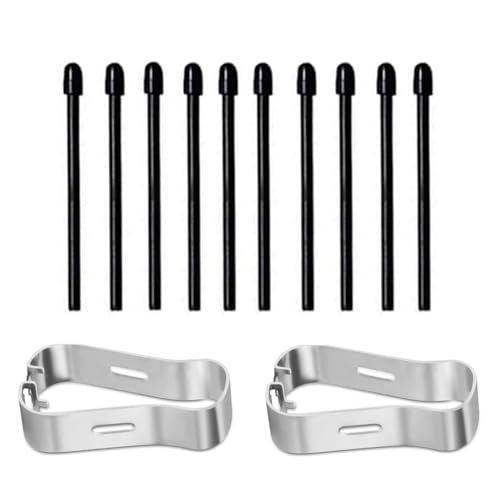 10 Pcs SLAUNT Marker Pen Replacement Tips/Nibs Compatible with Remarkable 1/2 Plus, Boox Pen2 Pro, Tab X, Max Lumi2, Note Air2, Note Air2 Plus, Nova Air C Stylus Pen Replacement Nibs/Tips with Tool