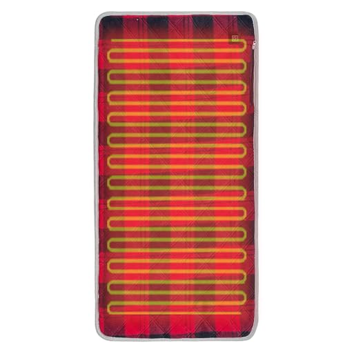 Tappetino Riscaldante USB | 45x90 cm Riscaldato USB 3 Impostazioni di Temperatura | Cuscinetto Sedile Riscaldante Invernale Rapido | Per Casa, Campeggio, Ufficio, Appartamento, Scuola, Auto