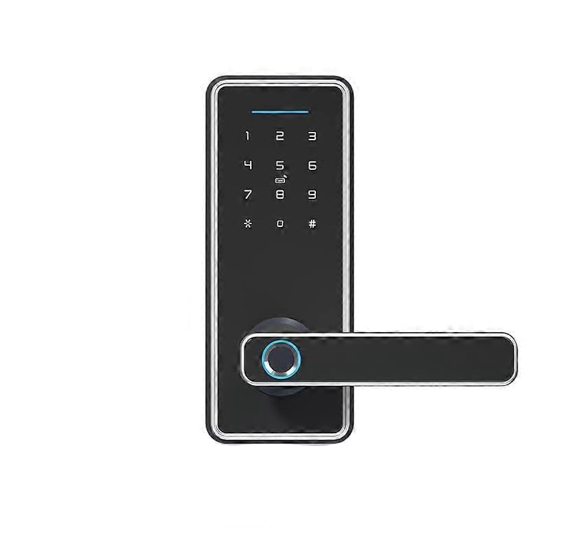 Nowa aplikacja Tuya Smart Life WiFi odcisk palca zamek drzwi karta Ic kod cyfrowy czytnik elektroniczny bezpieczeństwo domowe wpuszczany