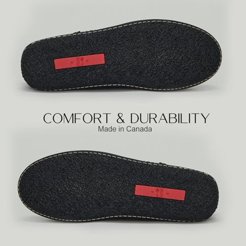 Laurentian Chief Moccasins Women Ankle Boot – Stylish Ankle Boots with Inca Embroidery, Comfortable Insole, Durable Rubber Sole, Made in Canada3