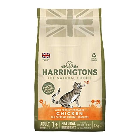 Harringtons Complete Dry Cat Food with Freshly Prepared Chicken - 4x2kg Cover