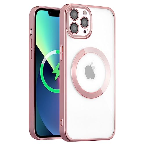 Coque magnétique iPhone 15 Pro antichoc avec protection caméra