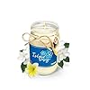 Beach candle by tumbler home scented soy candle made in usa beachy candle makes great coastal decor long lasting 90 hour burn time island oasis  urban country home decor