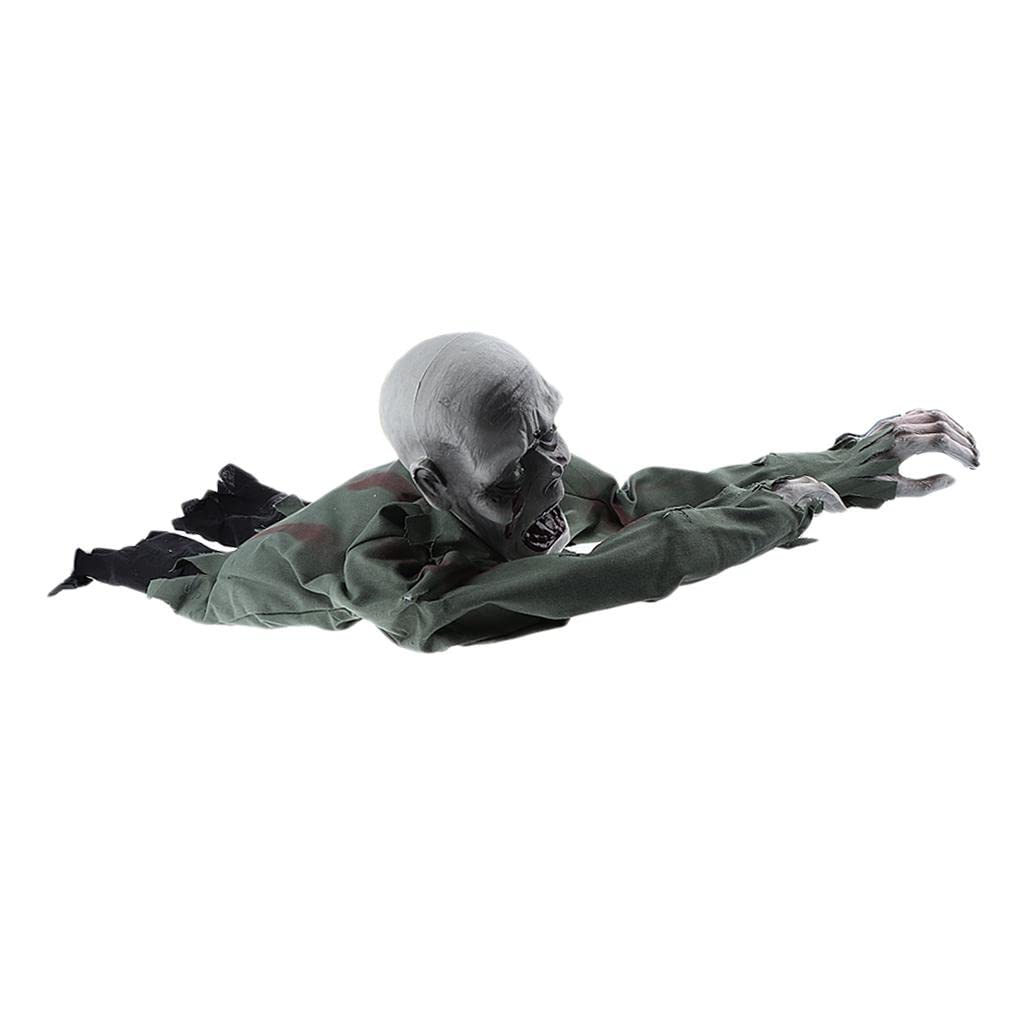B Baosity Zombie Chauve et Rampant Effrayant d'halloween Animé
