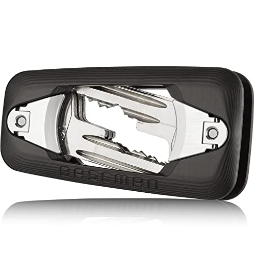 BASEMAN® Key Organizer Carbon – der innovative Schlüssel Organizer ordnet Schlüssel mit Stil und bringt Ruhe in deine Tasche - Schlüsseletui Schlüsselhalter Schlüsselband Schlüsselanhänger