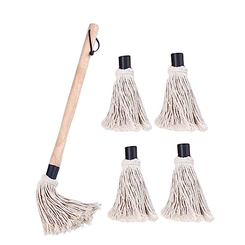 GLEAVI 1Set Replaceable Oil Brush Convenient Baking Bbq Brush with Random Hook Style for Grilling Basting and Saucing Barbecue Accessories for Outdoor