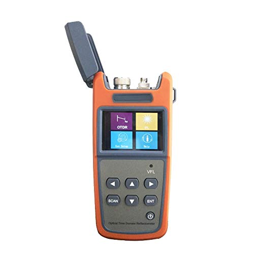 MeterTo Portable Mini OTDR Tester JW3305A Optical Fiber Tester, OTDR/OPM/LS/VFL 1310/1550 24/22dB, 9