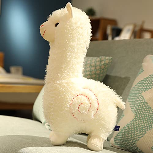 Alpaca Plush Toy 11 Inches Soft Llama Stuffed Animal Plushie Stuffed Llama Alpaca Plush For Doll Present Baby (White) #TOP20