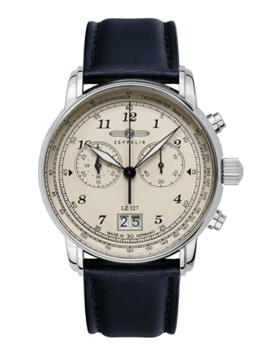 Montre Zeppelin 8684-1 chronographe homme LZ127 GRAF un cadeau d'exception durable