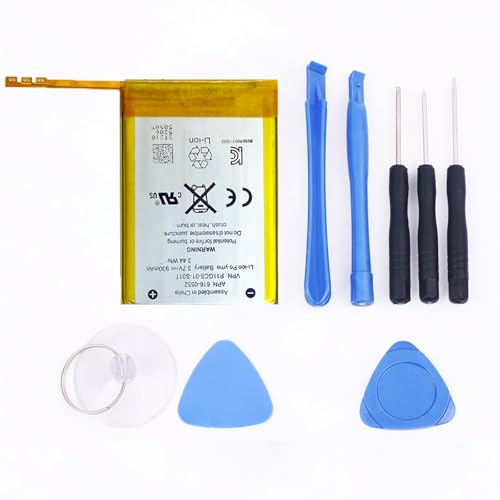 Pinsinholy Touch4 Replacement Battery Compatible iPod Touch 4 4th Generation with Installation Tools 930mAh 3.7V 3.44Whr