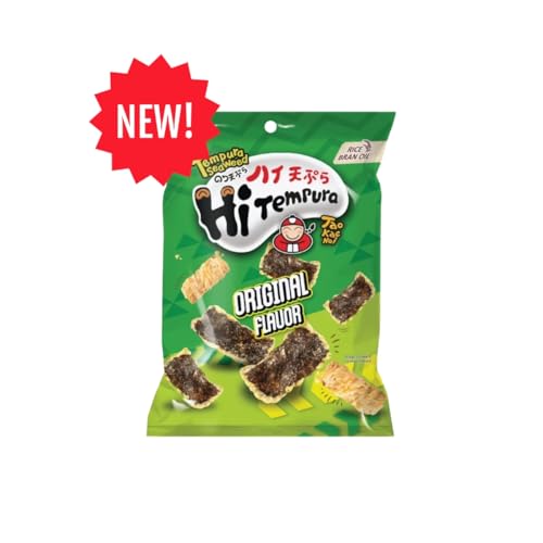 Hi Termpura (Tempura Seaweed Original) - 1.41oz (Pack of 6)