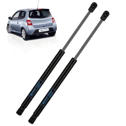 ARANA Lot de 2 hayons de hayon compatibles avec Renault Twingo II (2008-2014) élévateurs à gaz vérins hydrauliques amortisseurs #1T0827550A, 1T0827 550B