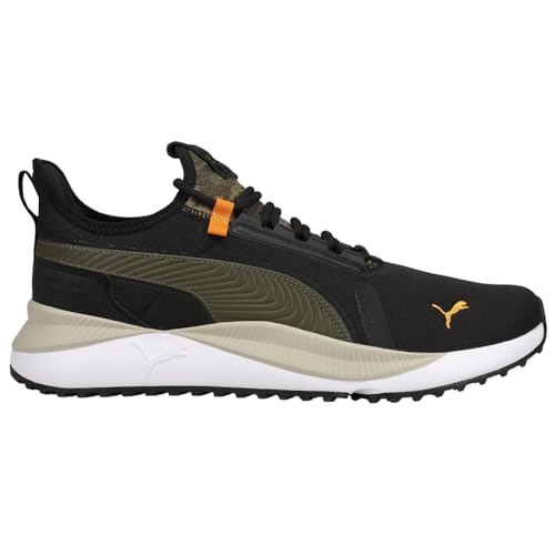 PUMA Mens Pacer Future Street Sashiko Lace Up Sneakers Shoes Casual - Black, Green - Size 12 M