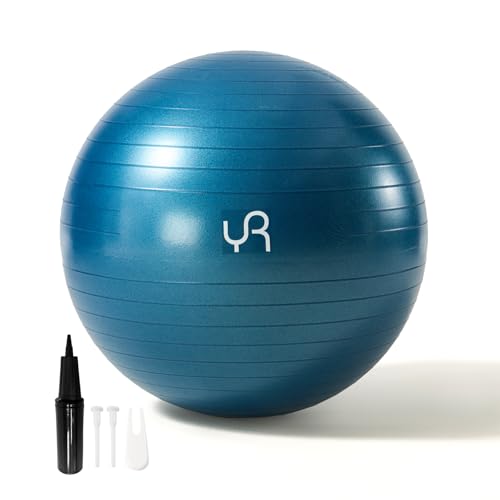 RYTMAT Gymnastikball 55cm Sitzball Schwangerschaft Groß Yoga...