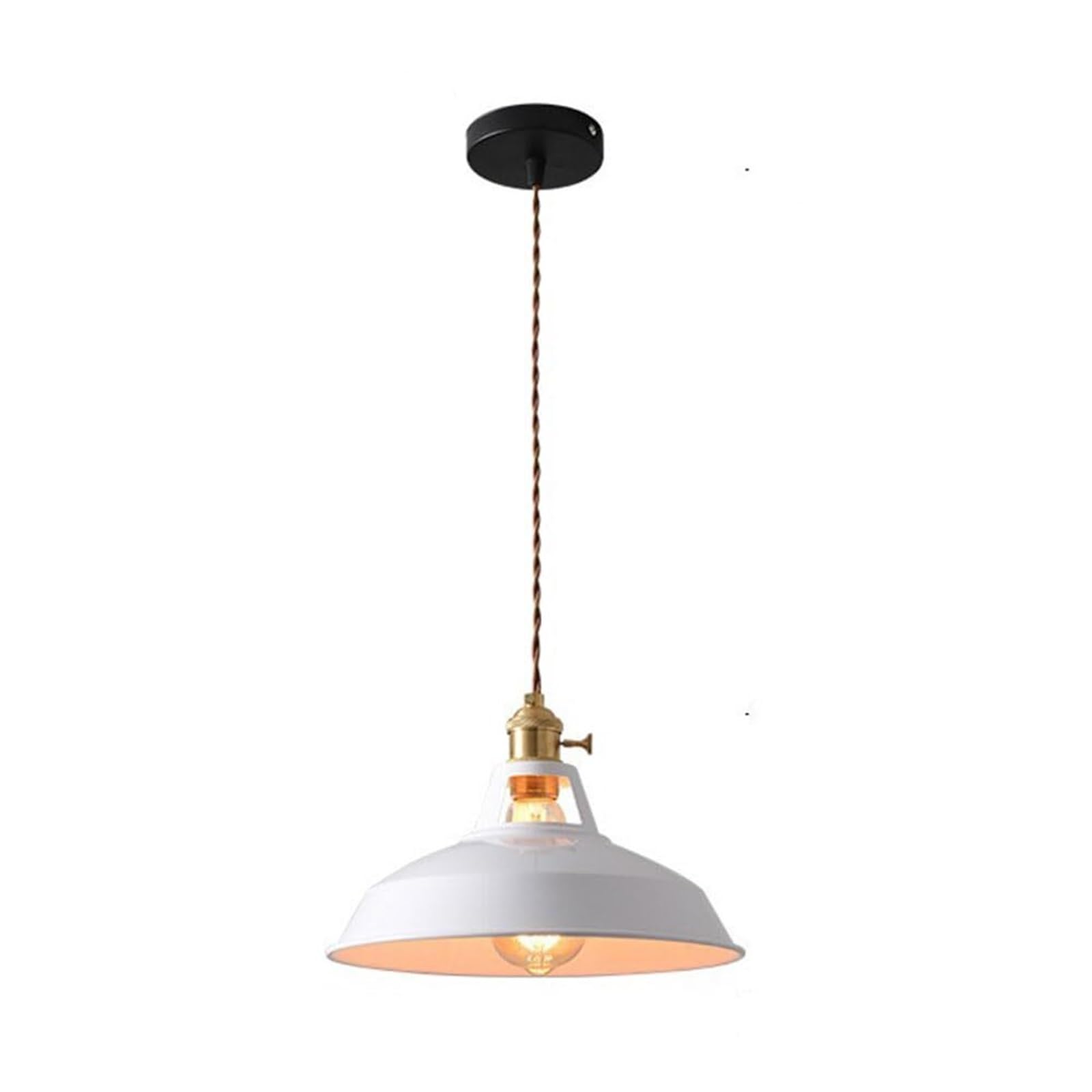 SYAXVOM Fashion Chandeliers Ceiling Lighting Fixture – Modern Style Pendant Light, Simple Hanging for Living Room, Dining Loft, and Kitchen(White)