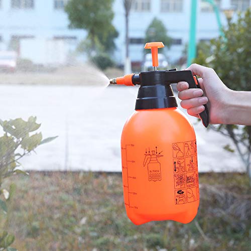 boxiangxu water spray bottle Garden watering 2L Pneumatic Automatic Sprayer Orange Bottle Watering Pot Garden Sprinkler plant growth