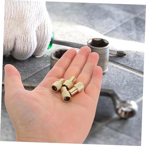 Adaptador de válvula para bicicleta UKCOCO 4 piezas miniatura 4