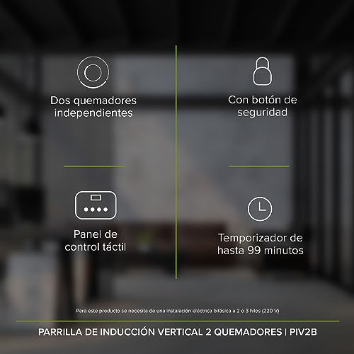 Opiniones y reviews de Parrilla de Induccion 2 Quemadores , listamos los 10 mejores. 12 Imagen adicional