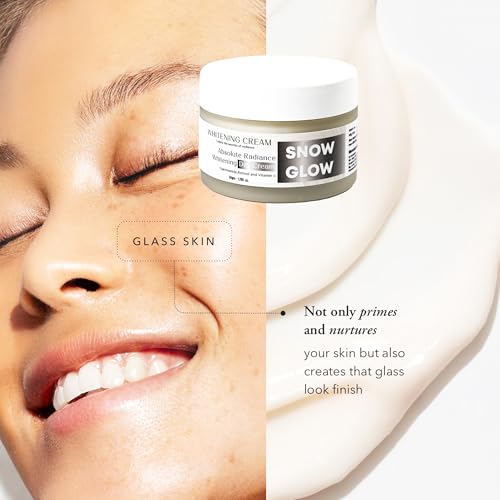 Image of Nourishing Snow Glow whiting cream | Deep Moisturizing & Skin Brightening Daily Cream | Non-Greasy Formula for Soft, Smooth & Radiant Skin 50gm