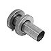 DC Sports Muffler Silencer SIL3000: 4" Diameter 3" Inner Core Stainless Steel
