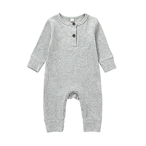 Image of iddolaka Newborn Summer Baby Boy Girl Rompers Bodysuit Jumpsuit Playsuit One Piece Outfit Clothes