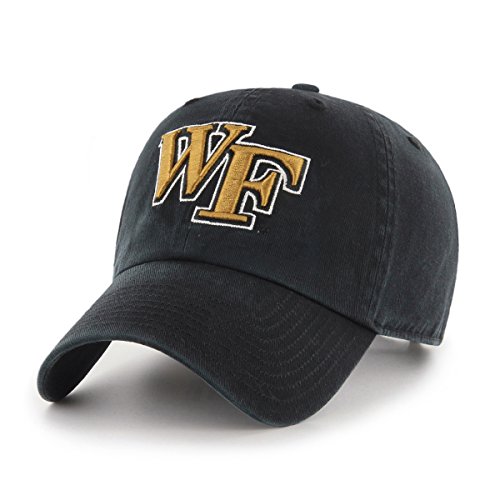 OTS NCAA Wake Forest Demon Deacons Men's Challenger Adjustable Hat, Team Color, One Size