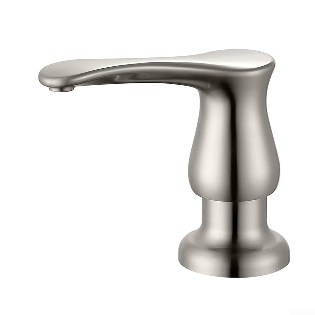 Dispenser per sapone, Dispenser di sapone for lavello da cucina 500 ml ABS multicolore con kit di installazione