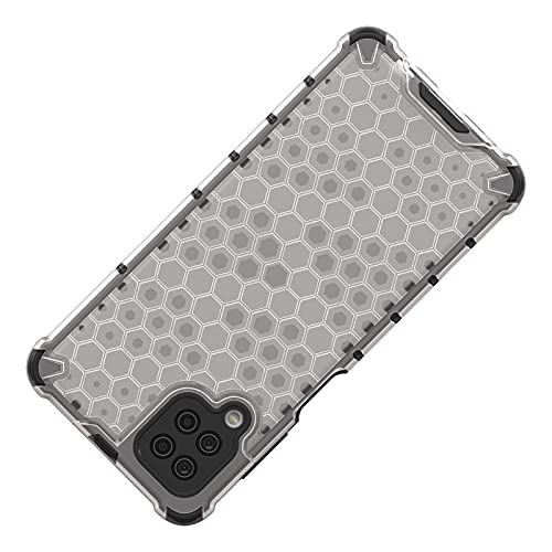 Image of Glasgow Back Case Cover Designed for Samsung Galaxy F12 - Transparent