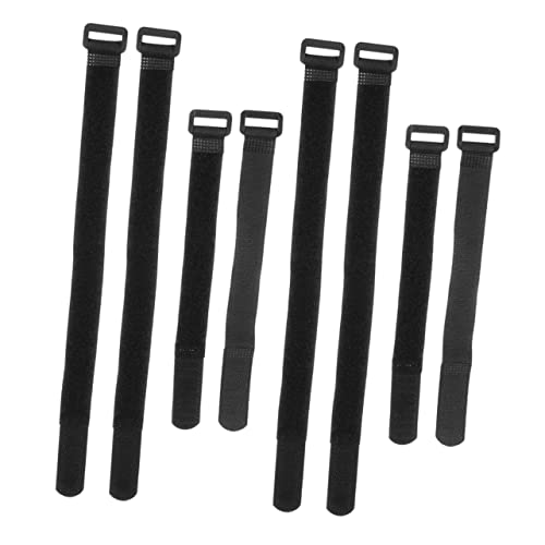 BESPORTBLE 8Pcs Mountain Bike Tie Downs Durable Nylon Bike Straps for Securing Cargo Lengths High Strength Buckle for Cycling and Outdoor Activities