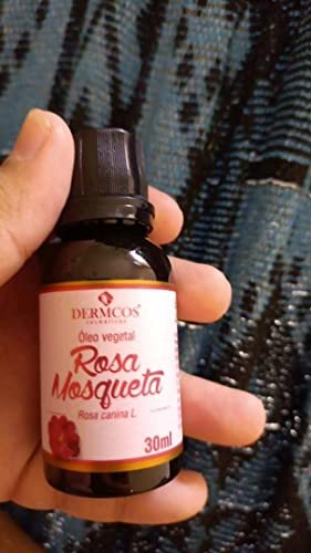 Dermcos Oleo Corporal Rosa Mosqueta Puro Clareador De Manchas No Rosto E Corpo 30 Ml