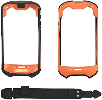 Protective Cover Bumper Case Rugged Boot with Hand Strap for Zebra TC51 TC510K TC52 TC56 TC57,Slim TPU Scanner Cover,Barcode Touch Mobile Computer Accessories (Orange) — 사진 7