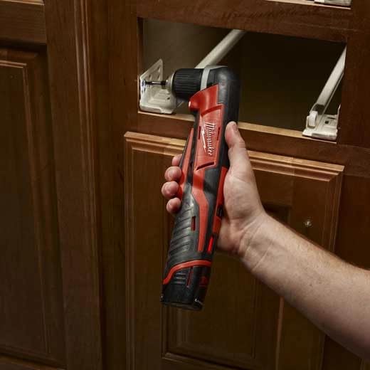 Milwaukee 2415-20 M12 12-Volt Lithium-Ion Cordless Right Angle Drill, 3/8 In, Bare Tool, Medium - image 4