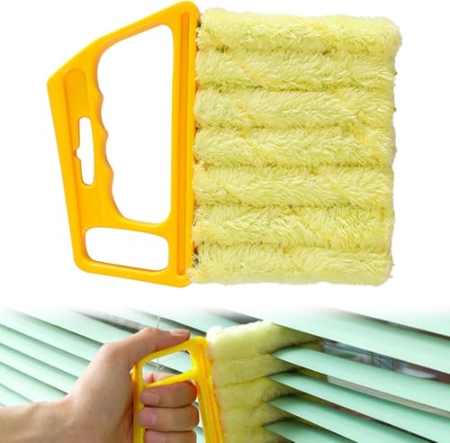Venetian Blind Cleaner Tool – Ergonomic Handle for Dust & Dirt Removal on Horizontal Blinds, Shutters, and Window Treatments