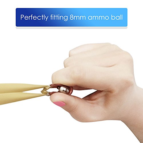 Toprade 1Mm Thickness Flat Rubber/Latex Band For Slingshots, Fast Springback, 4-Piece In A Package (Golden) #TOP2