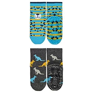 Sterntaler Fli Fli AIR DPLeopard/Känguru baby-jongens Sokken