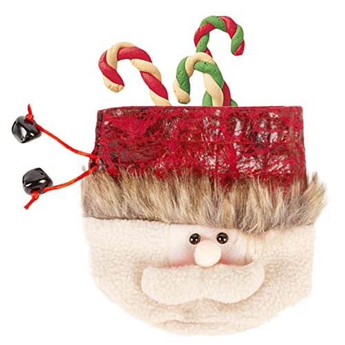 Sacos de boneca de presente de Natal | Saco dos doces do Natal 3D,Sacos de presente de Natal reutili