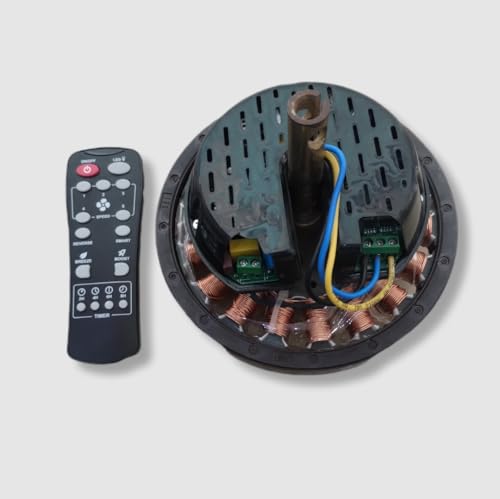 Image of BLDC Fan Conversion Kit with Remote Control, 5-Speed Settings, Reverse Function and Timer