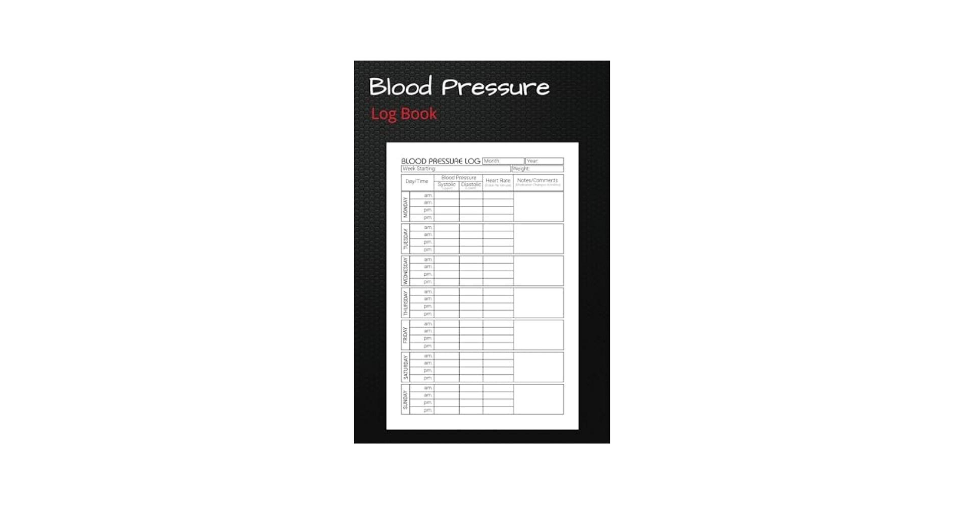 Blood Pressure Log Book: Simple Daily Blood Pressure Log | Record & Monitor Blood Pressure at Home | 120 Pages (6 blood-pressure-log-book-simple-daily-blood-pressure-log-record-monitor-blood-pressure-at-home-120-pages-6-x-9-inches-lancaster-victoria-amazon-com-books